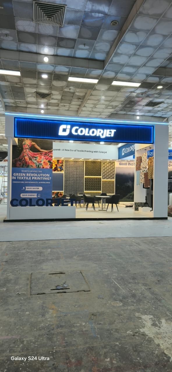 ColorJet Double-Deck Pavilion — Exhibitions & Stall Design by I Solve Productions